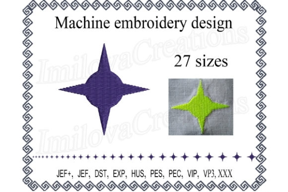 Purple Star Embroidery: A Holiday Design Review