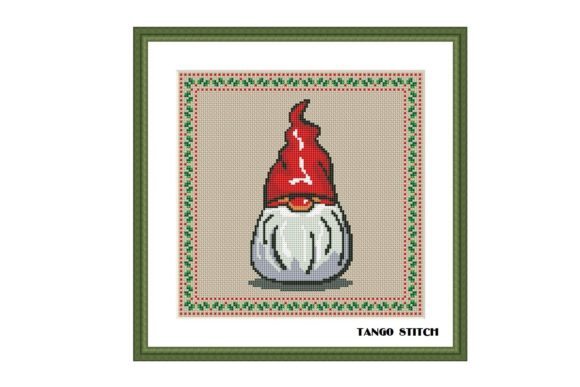 Review: Gnome Cross Stitch Christmas Ornament Design
