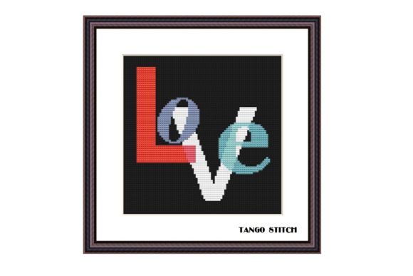 Review: Love Typography Romantic Cross Stitch