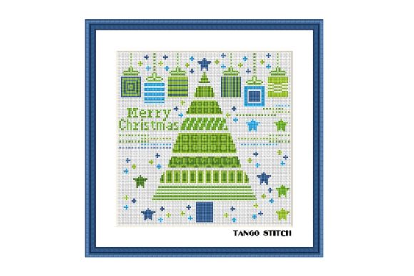 Review: Merry Christmas Tree Cross Stitch Chart