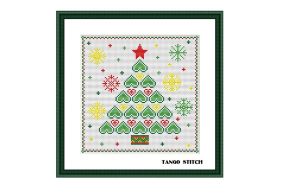 Review: Romantic Christmas Tree Cross Stitch for Boutiques