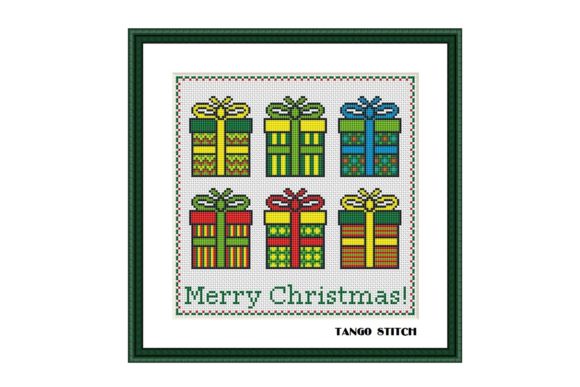 Review: Simple Gift Boxes Christmas Cross Stitch