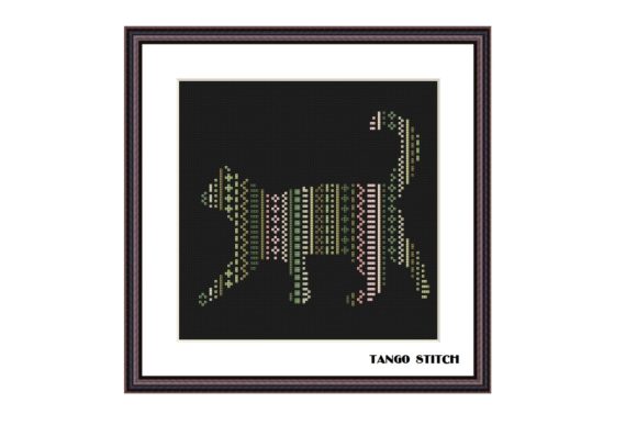 Review: Striped Cat Cute Animals Cross Stitch for Apparel