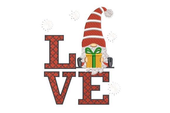 Reviewing Gnome Embroidery for Holiday Collections