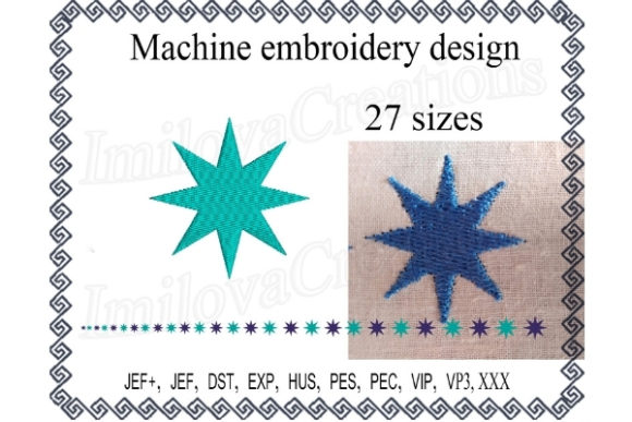 Reviewing Light Green Star Embroidery for Boutique Apparel