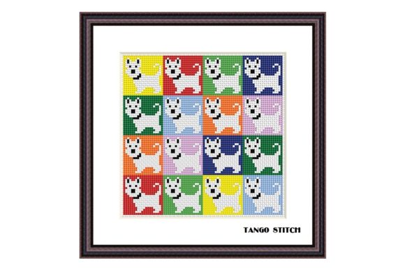 Reviewing Puppy Pop Art Cross Stitch for Gifts
