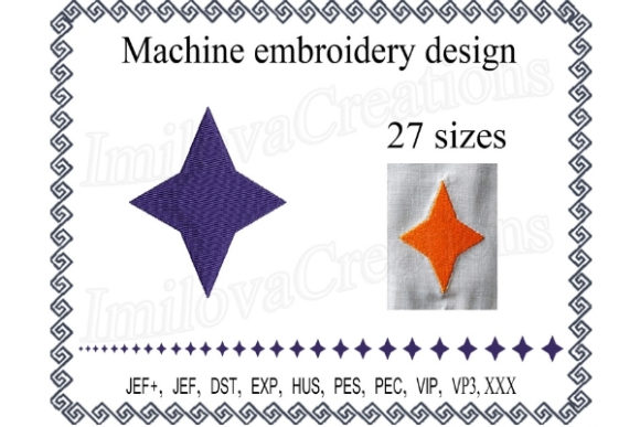 Reviewing Small Purple Star Embroidery for Etsy Shops