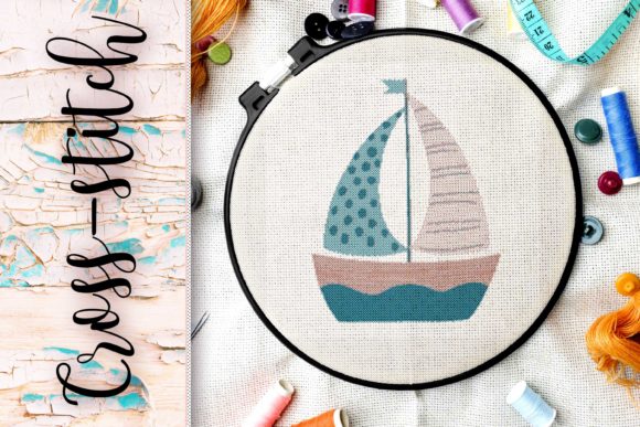 Reviewing the Embroidery Cross-stitch Ship Design