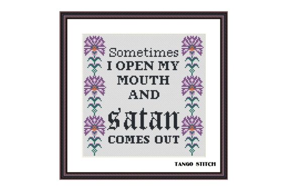 Reviewing the Sometimes Funny Cross Stitch Pattern